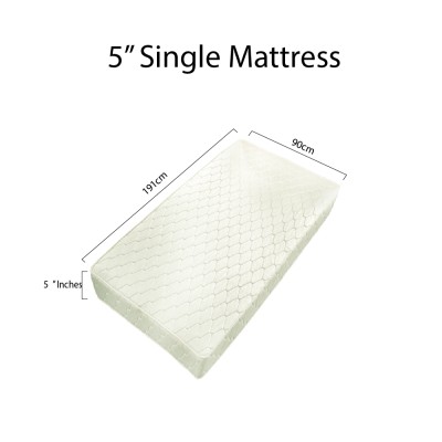 （免费安装）Homest 8英寸高密度泡沫床垫中等硬度/单人/超单人/大号/特大号